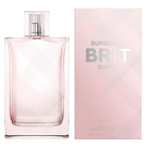 brit sheer burberry fragrantica|Burberry Brit sheer edt 100ml.